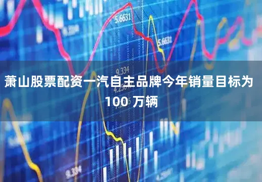 萧山股票配资一汽自主品牌今年销量目标为 100 万辆